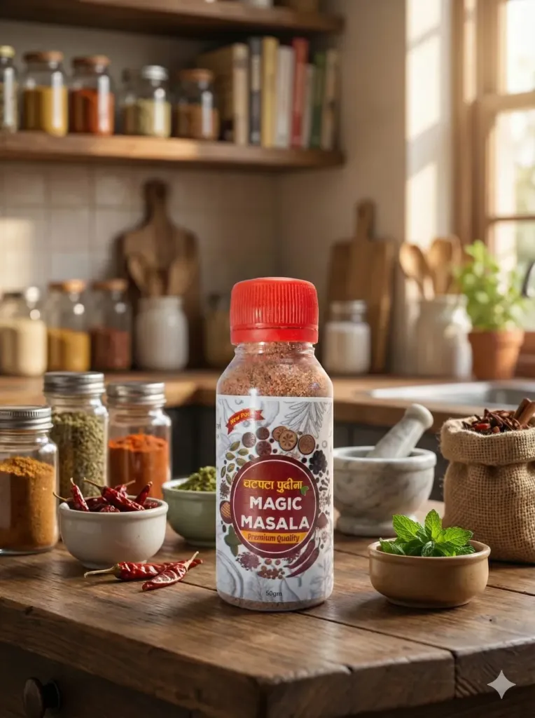 CHATPATA PUDINA MAGIC MASALA | 50GM